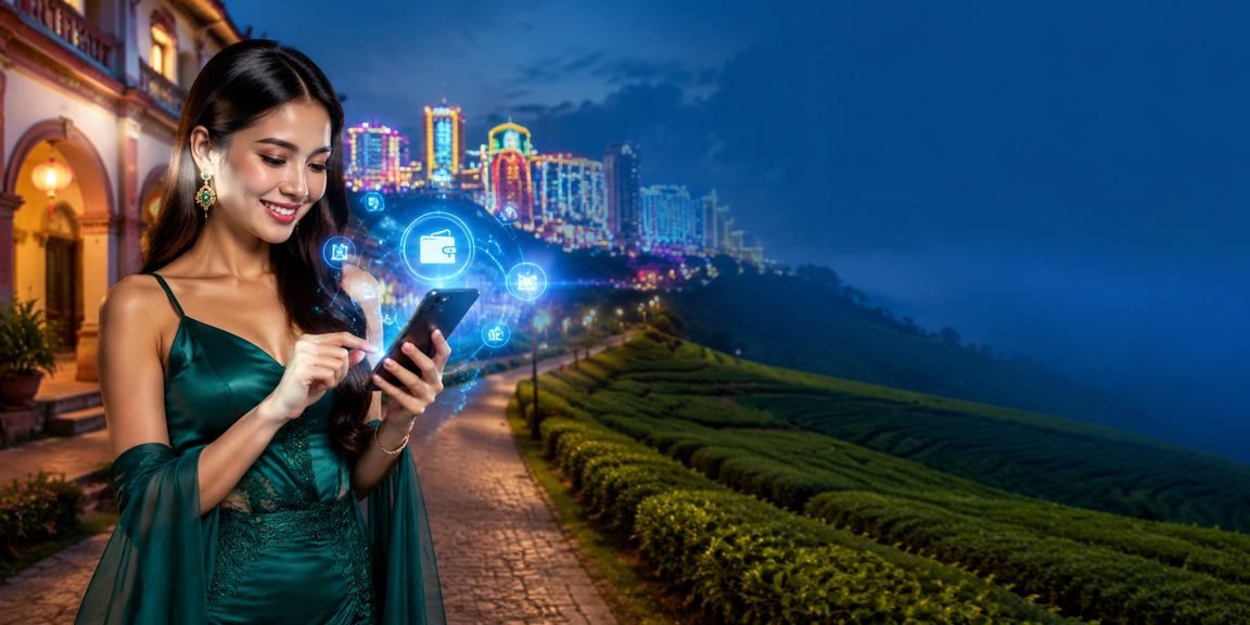 Persediaan deposit grab333 di Genting Highlands menggunakan telefon pintar Android
